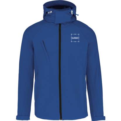 Image produit Veste softshell à capuche homme