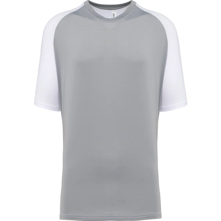Image produit T-shirt de padel bicolore à manches raglan homme