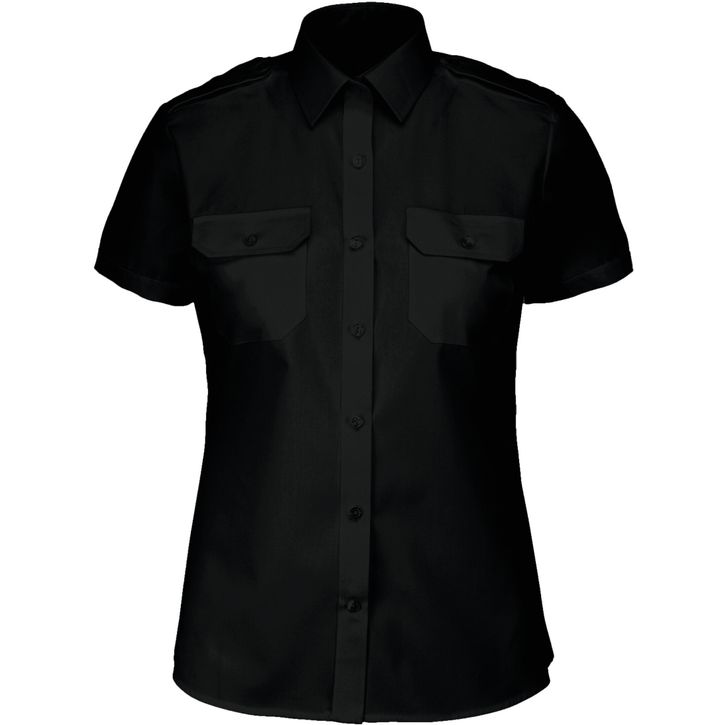 Image produit Chemise pilote manches courtes femme