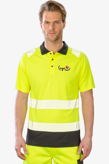 Image produit Recycled safety polo shirt