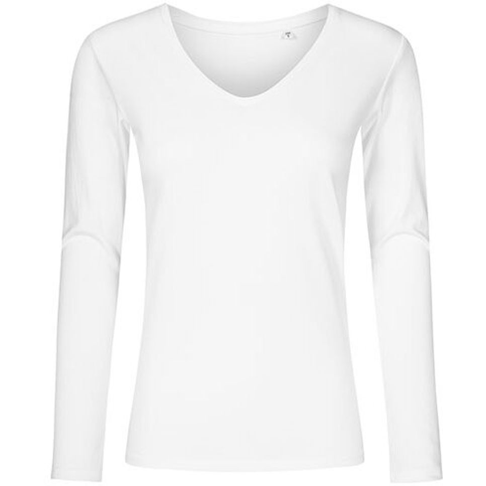 Women´s V-Neck T-Shirt Longsleeve