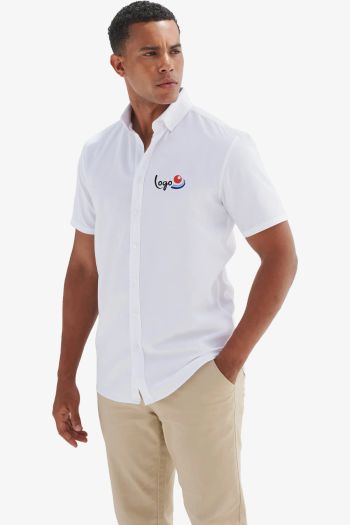 Image produit Men's short sleeved 'cotton feel' coolplus® shirt