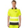 Recycled safety polo shirt