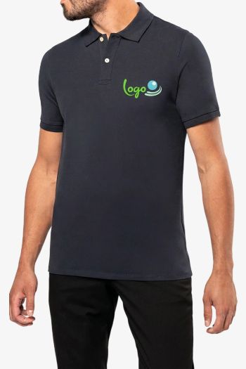 Polo Supima® manches courtes homme