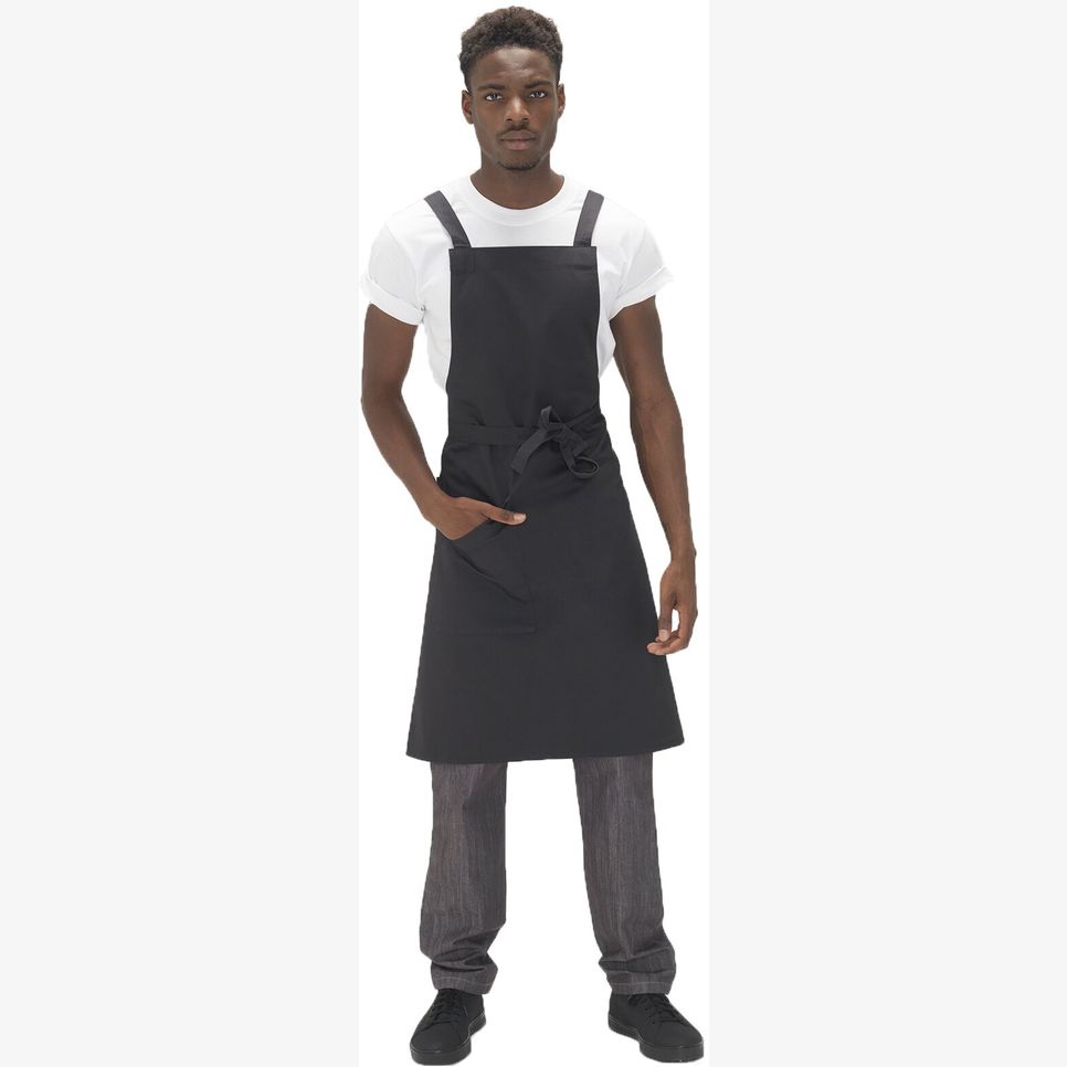 Statement Crossover Bib Apron