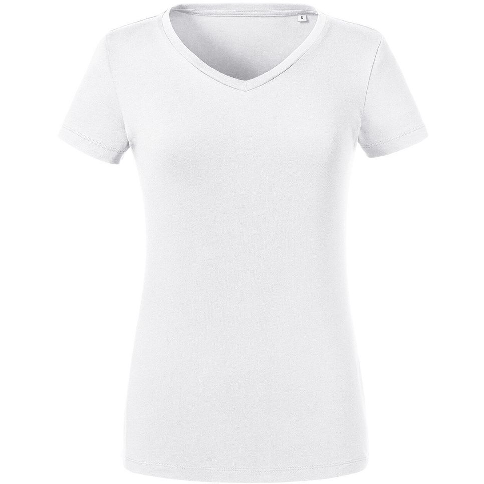 Ladies' Pure Organic V-Neck Tee