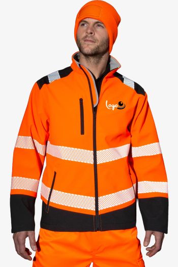 Image produit Printable ripstop safety softshell jacket