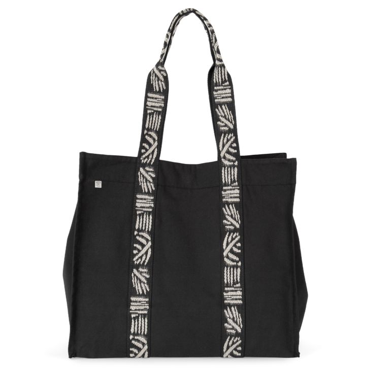 Image produit Grand sac shopping recyclé à soufflet