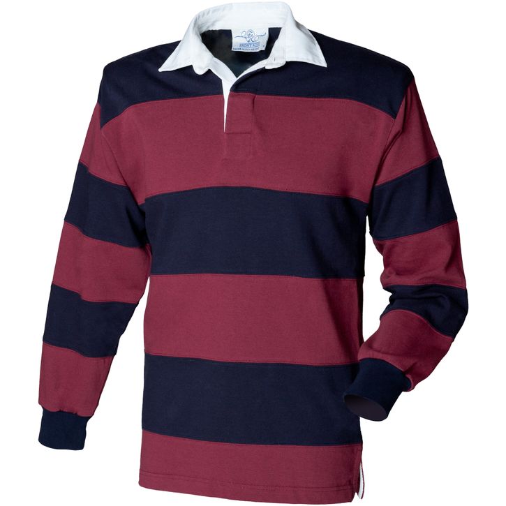 Image produit SEWN STRIPE LONG SLEEVE RUGBY SHIRT 