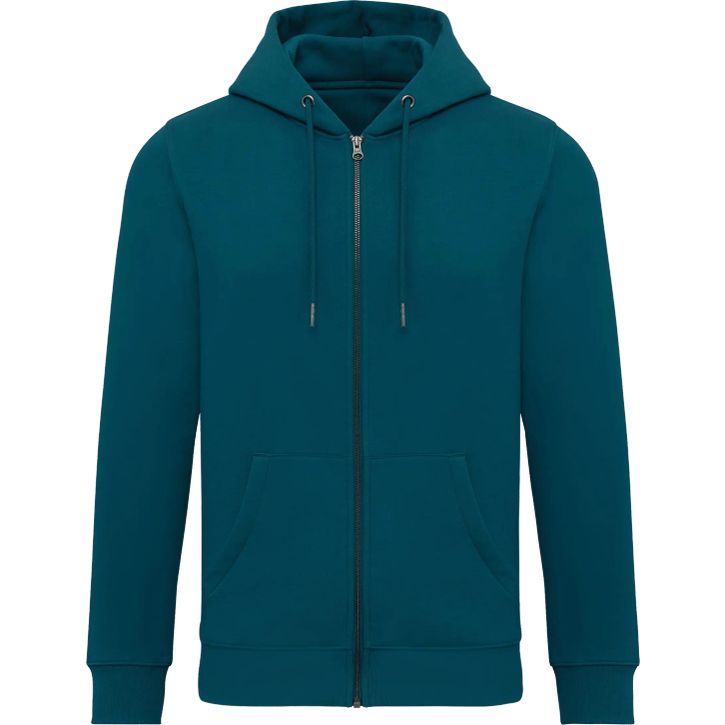 Image produit Sweat zippé capuche unisexe - 350g