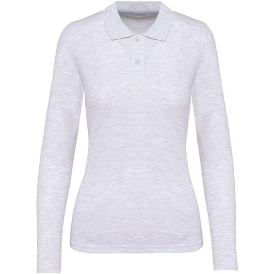 Polo manches longues femme