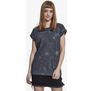 Ladies Batik Dye Extended Shoulder Tee
