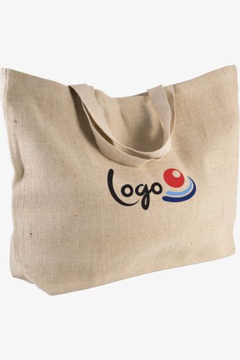 Image produit Grand sac de shopping fourre-tout esprit rustique