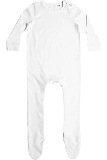 Organic Sleepsuit - White