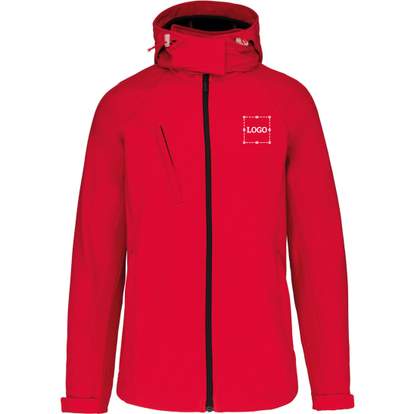 Image produit Veste softshell à capuche femme