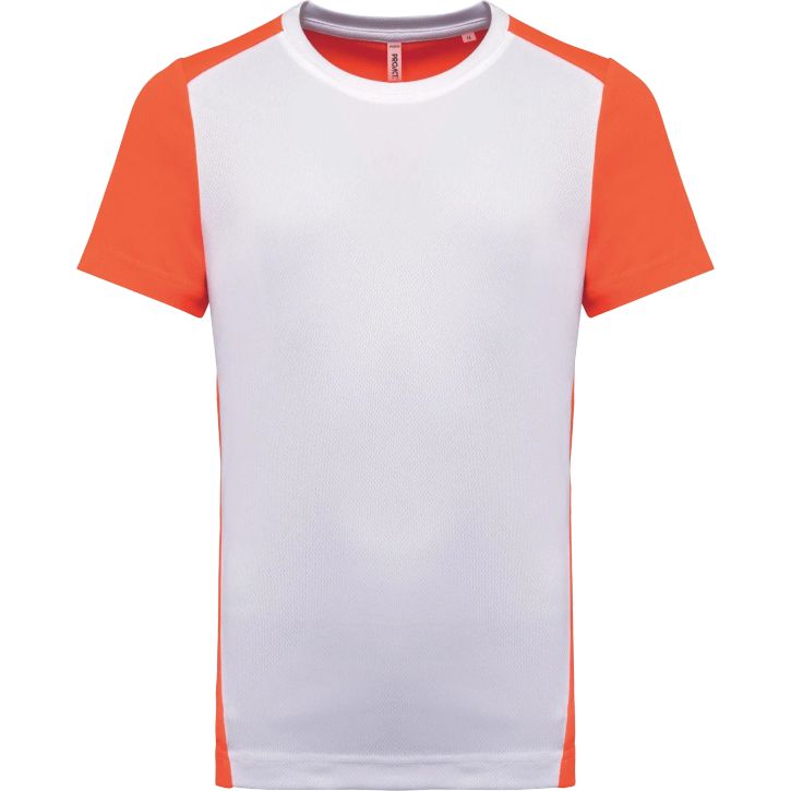 Image produit T-shirt de sport écoresponsable bicolore homme