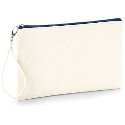 Image produit Pochette en toile avec dragonne
