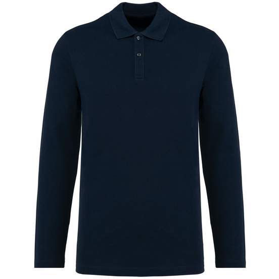 Polo Supima® manches longues homme