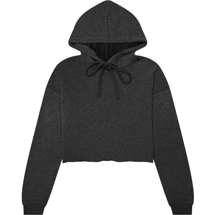 Image produit Women's cropped fleece hoodie