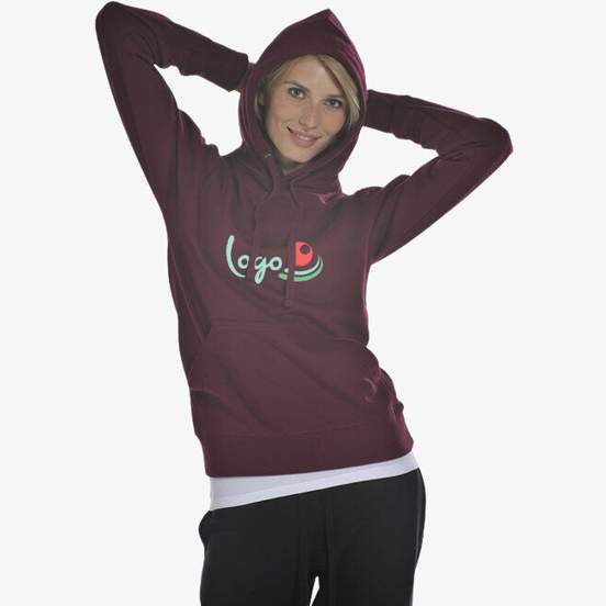 Ladies Raglan Hoodie