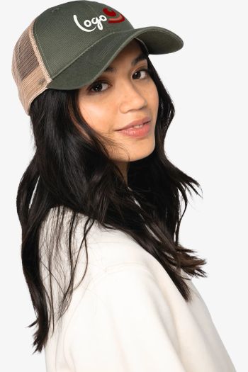 Image produit Casquette trucker 6 panneaux unisexe