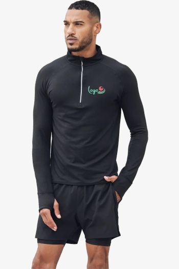 Image produit Long sleeved 1/4 zip top