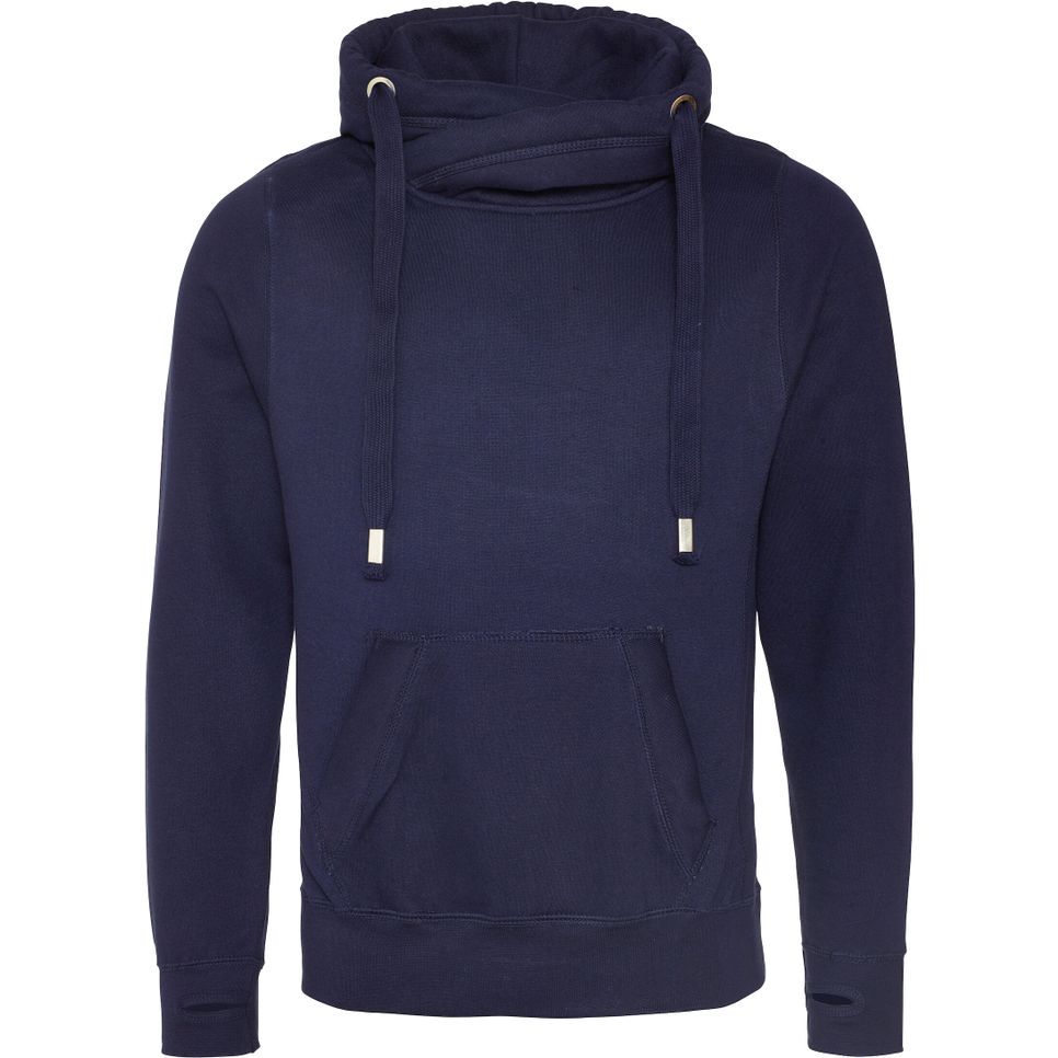 Cross neck Hoodie 