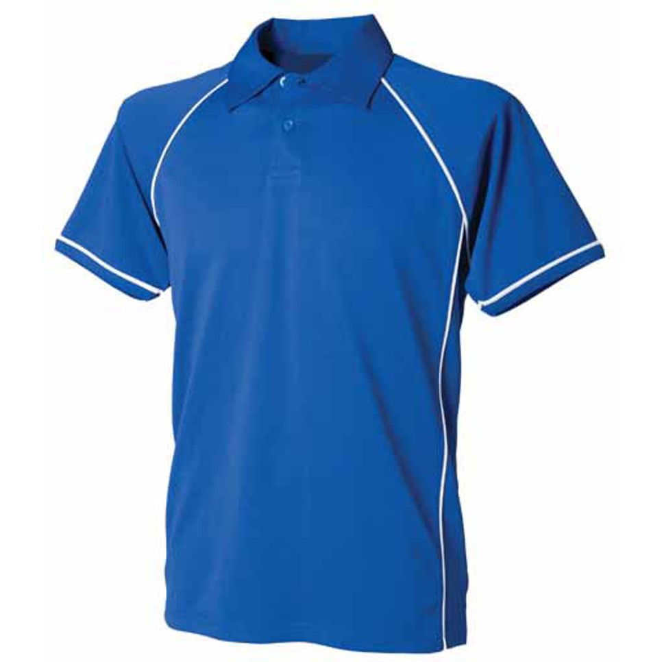 Men's Piped Performance Polo