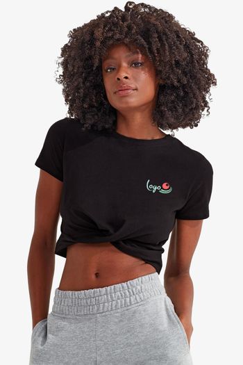 Image produit Crop-top torsadé femme Tridri®