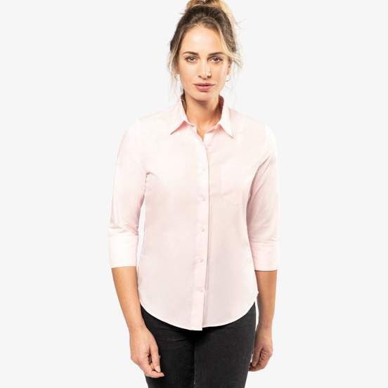 chemise manches 3/4 femme