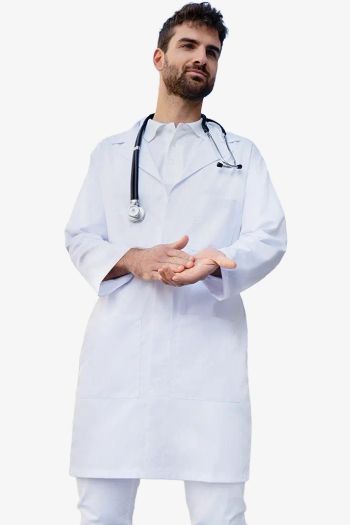 Men's Lab Coat Classic-Shape