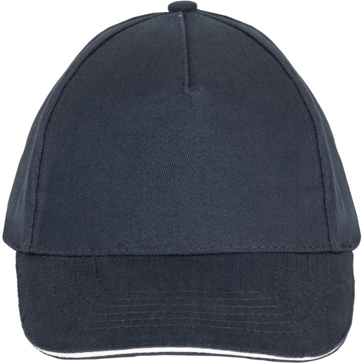 Image produit Casquette enfant avec sandwich contrasté - 5 panneaux