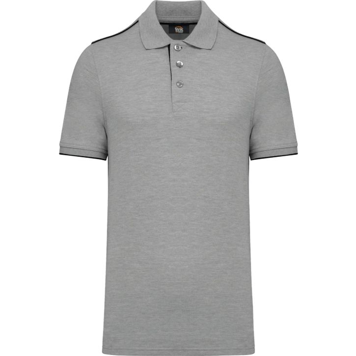 Image produit Polo Day To Day contrasté manches courtes homme