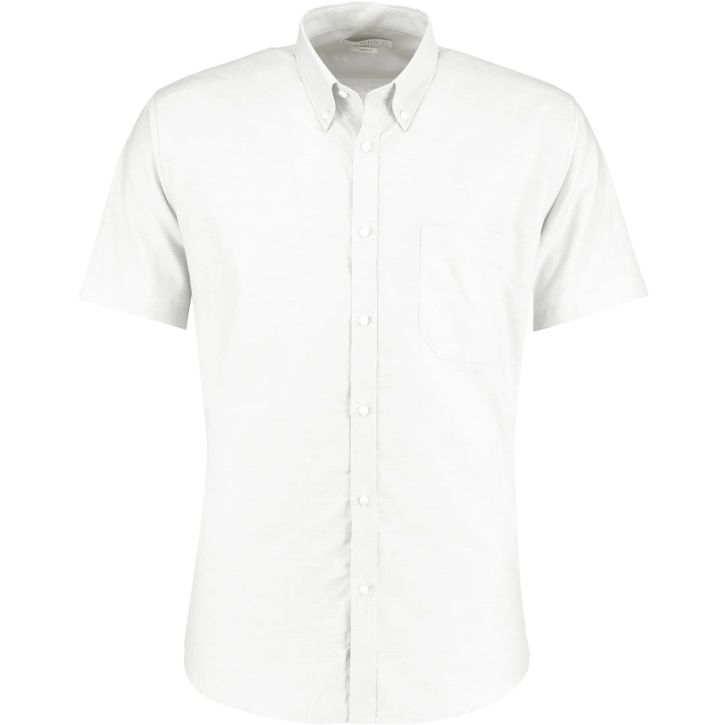 Slim Fit Workwear Oxford Shirt Short Sleeve