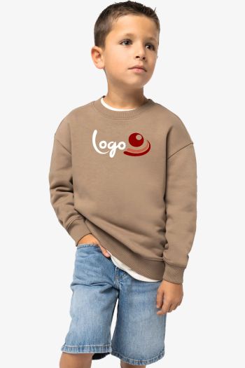 Image produit Sweat-shirt à col rond oversize enfant