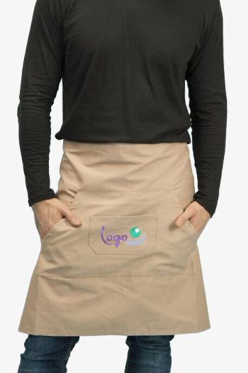 Image produit Tablier de Barman mi-long en coton