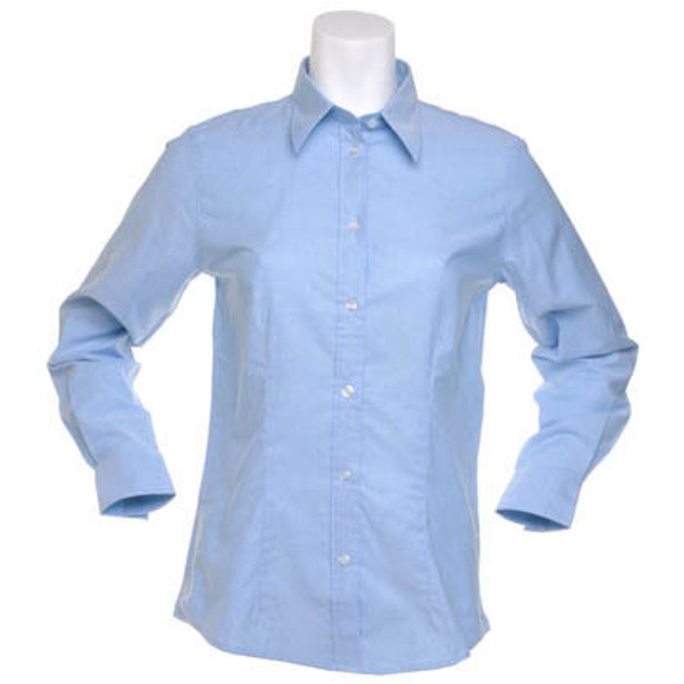 Promotional Ladies Long Sleeve Oxford Blouse