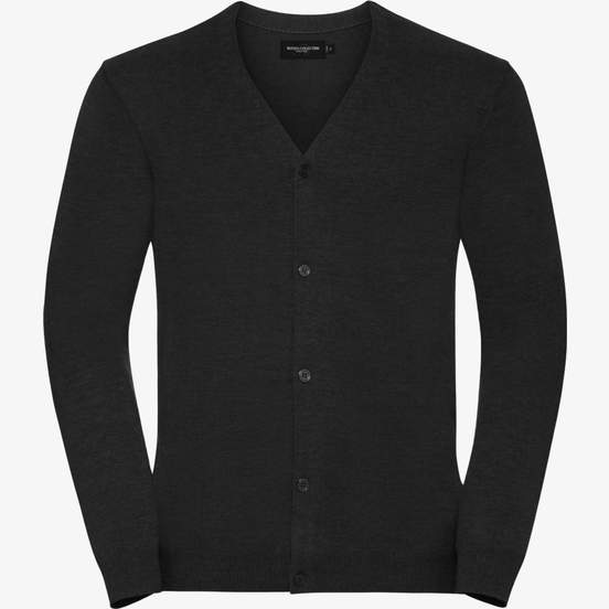 Men's v-neck knitted cardigan