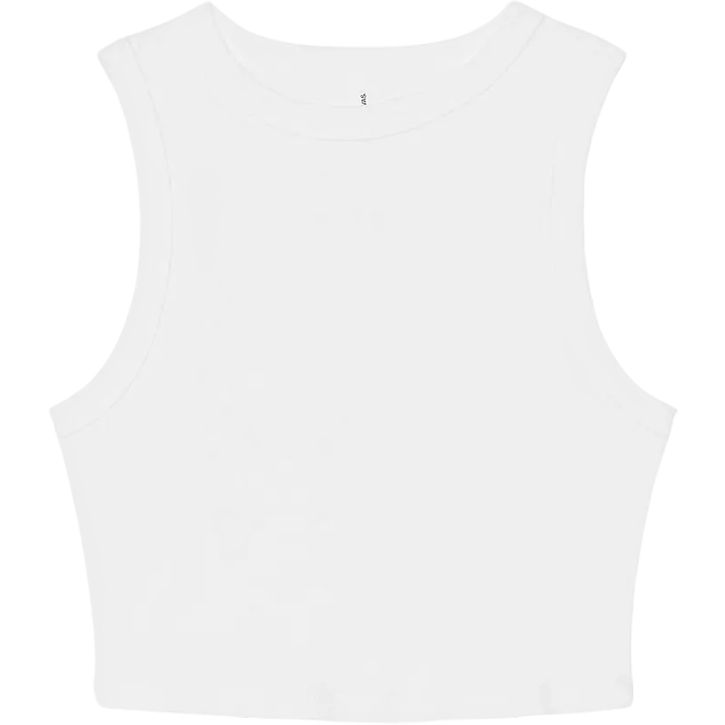 Image produit Women's micro rib muscle crop tank