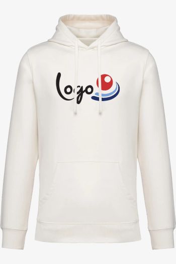 Image produit Sweat-shirt à capuche à épaules tombantes molleton gratté unisexe