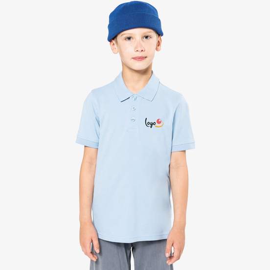 Polo manches courtes enfant