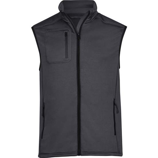 Stretch fleece bodywarmer