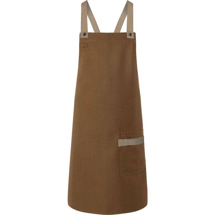 Image produit Bib apron urban-look with cross straps and pocket