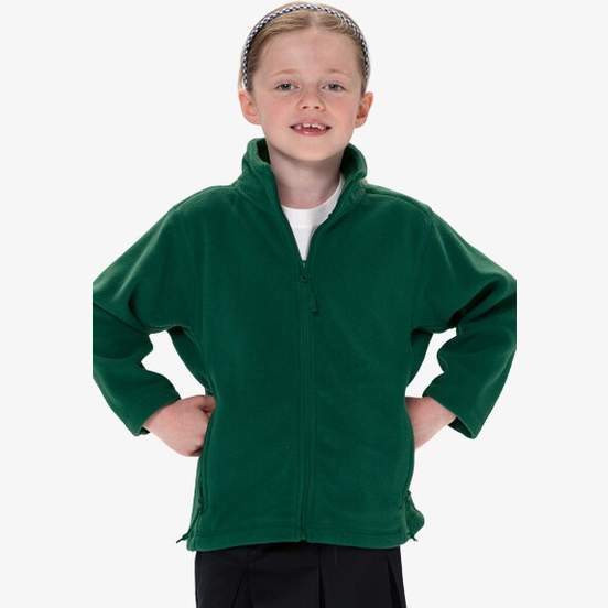 Childrens Full Zip Outdoor Fleece