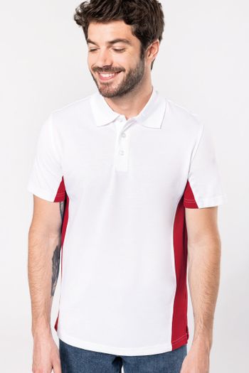Image produit Polo bicolore FLAG Kariban