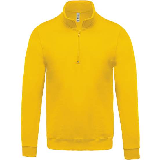 Sweat-shirt col zippé 