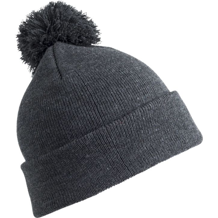 Junior pompon beanie