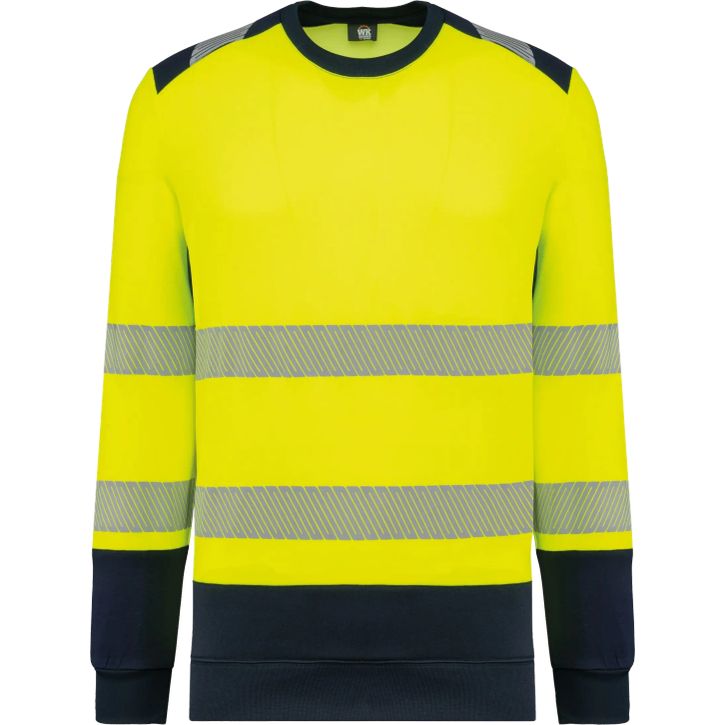 Image produit Sweat-shirt de sécurité recyclé col rond unisexe