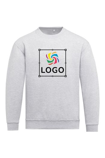 Unisex Crew Sweat  - Heather Grey
