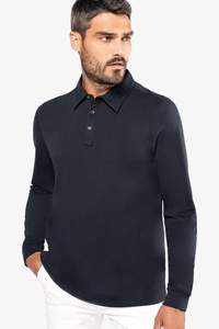 Image produit Polo jersey manches longues homme